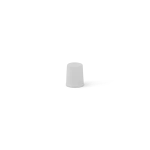 9 mm tube cap - facet, PP
